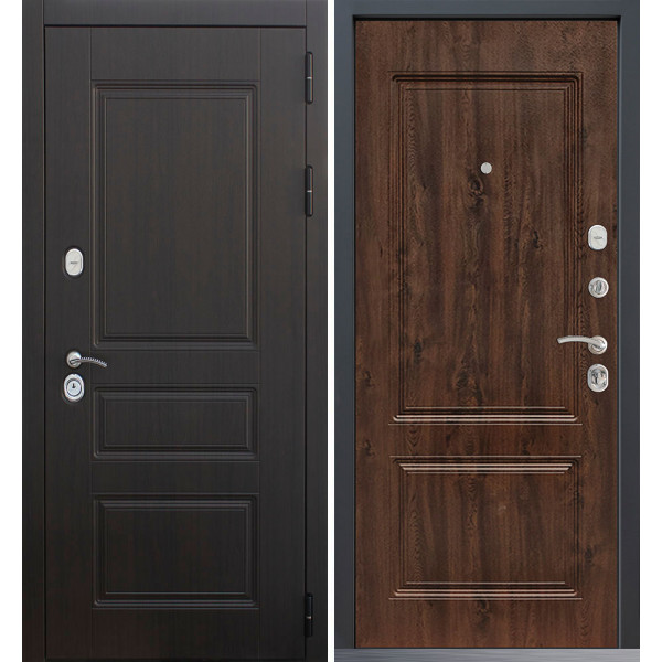 Входная дверь Command Doors Classica 61 Темный дуб
