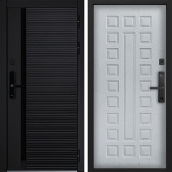 Входная дверь Command doors Cyber Horizon 01 альберо браш грей