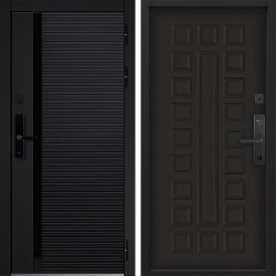 Входная дверь Command doors Cyber Horizon 01 Венге