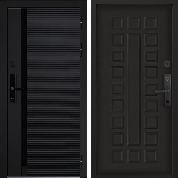Входная дверь Command doors Cyber Horizon 01 Венге