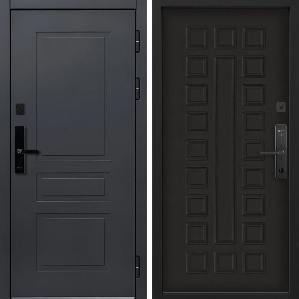 Входная дверь Command doors Cyber lord 01 Венге