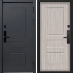 Входная дверь Command doors Cyber lord 02 Белая Лиственница