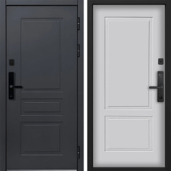 Входная дверь Command doors Cyber lord 05 Белый матовый