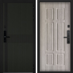 Входная дверь Command doors Cyber matrix oliva 15 Дуб крем