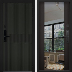 Входная дверь Command doors Cyber matrix oliva 3Z Венге