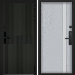Входная дверь Command doors Cyber matrix oliva 6S Альберо Браш