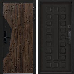 Входная дверь Command doors Cyber Shelwood 01 Венге