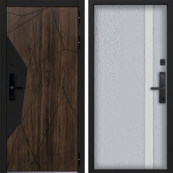 Входная дверь Command doors Cyber Shelwood 6S Альберо Браш