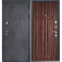 Входная дверь Command Doors Geometria New 15 Дуб коньяк