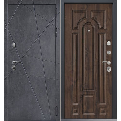 Входная дверь Command Doors Geometria New 17.02 Темный Дуб