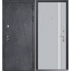 Входная дверь Command Doors Geometria New 6S Альберо Браш