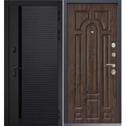 Входная дверь Command Doors Horizont 17.02 Темный Дуб