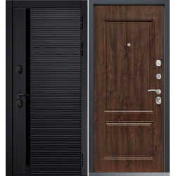Входная дверь Command Doors Horizont 61 Темный дуб