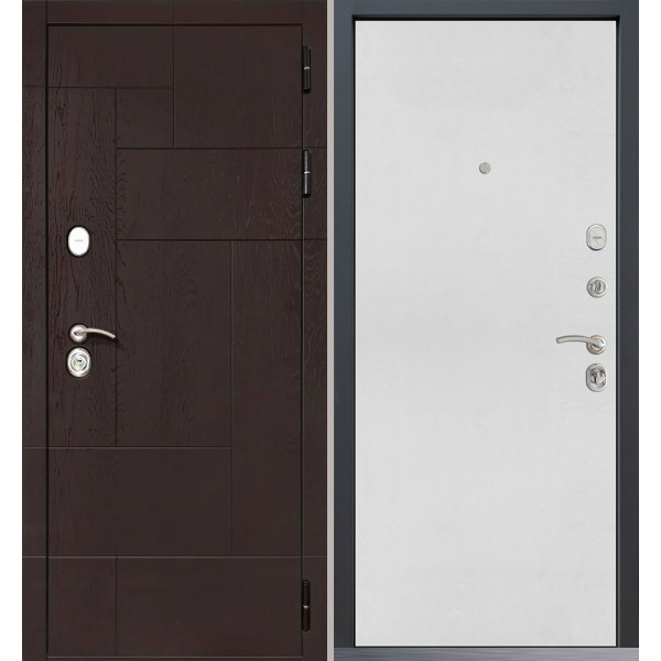 Входная дверь Command Doors Grafica 00 Белый матовый