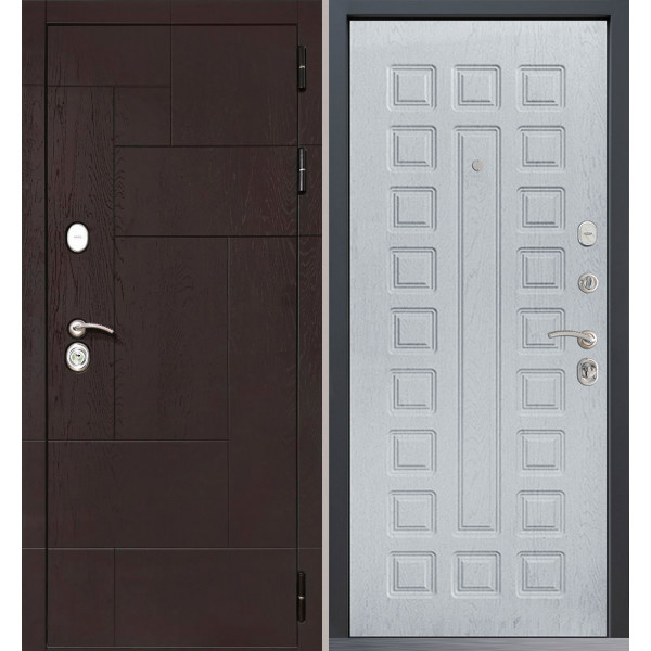 Входная дверь Command Doors Grafica 01 альберо браш грей
