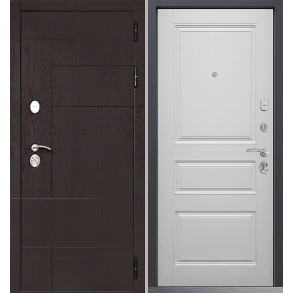 Входная дверь Command Doors Grafica 02 Белый Матовый
