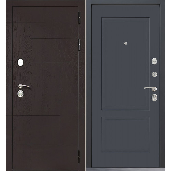 Входная дверь Command Doors Grafica 05 Графит Серый