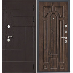 Входная дверь Command Doors Grafica 17.02 Темный Дуб