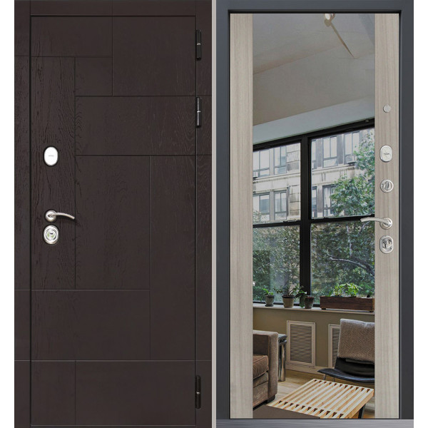 Входная дверь Command Doors Grafica 3Z Белая Лиственница