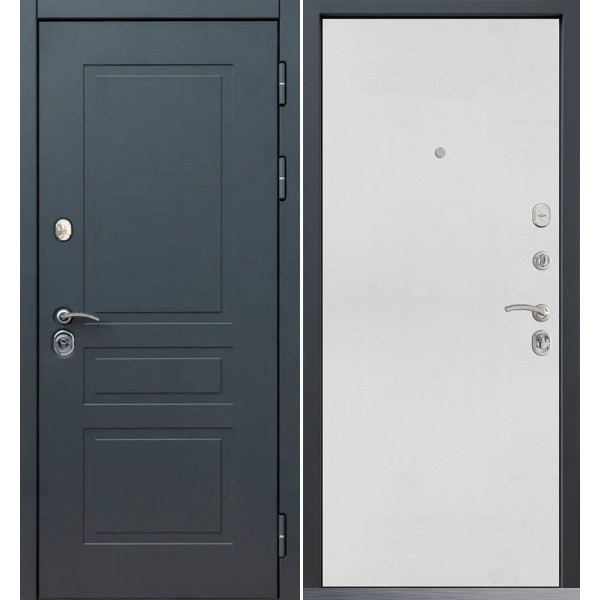 Входная дверь Command Doors Lord 00 Белый матовый