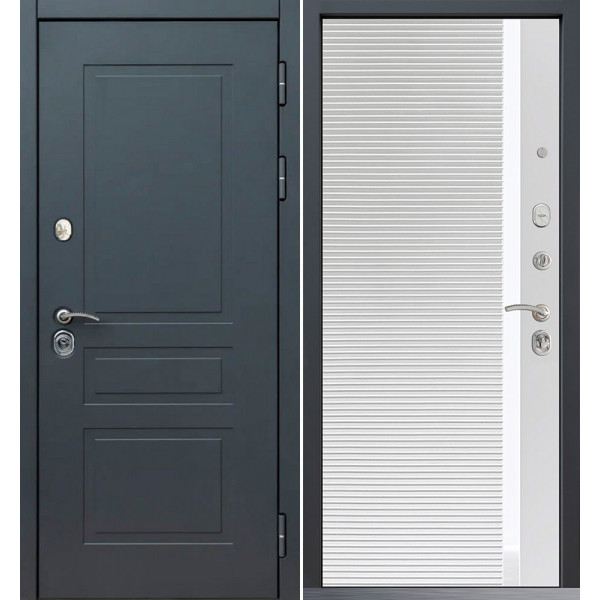 Входная дверь Command Doors Lord 30Б белый матовый