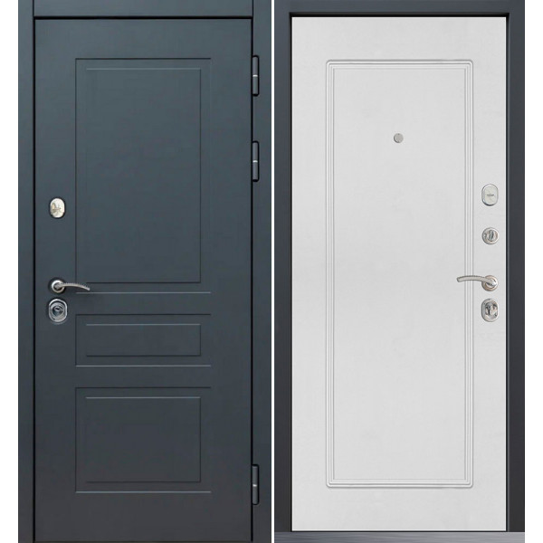 Входная дверь Command Doors Lord 38.02 Белый матовый