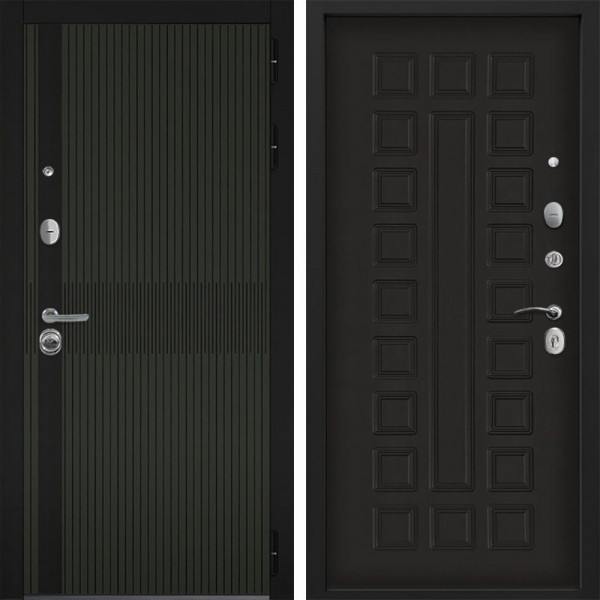 Входная дверь Command doors matrix oliva 01 Венге