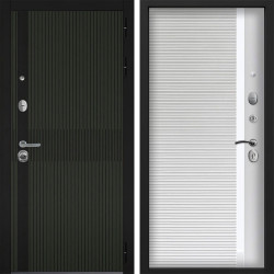 Входная дверь Command doors matrix oliva 30Б белый матовый