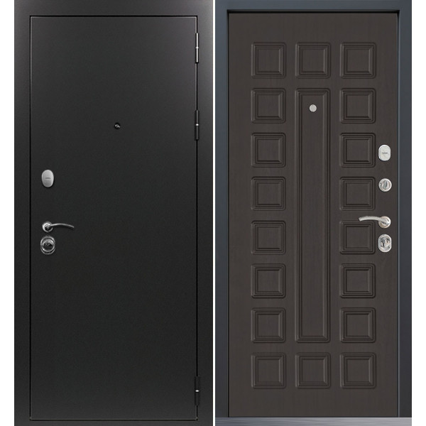 Входная дверь Command Doors Патриот графит 01 Венге
