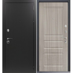 Входная дверь Command Doors Патриот графит 02 Белая Лиственница