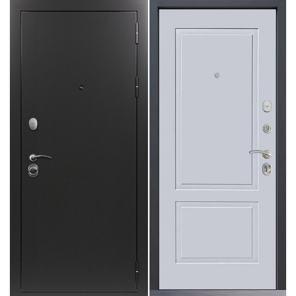 Входная дверь Command Doors Патриот графит 05 Белый матовый