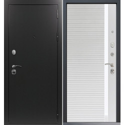 Входная дверь Command Doors Патриот графит 30Б белый матовый