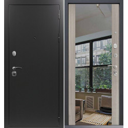 Входная дверь Command Doors Патриот графит 3Z Белая Лиственница