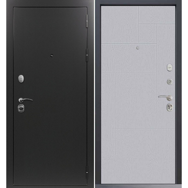 Входная дверь Command Doors Патриот графит 46 Альберо Браш