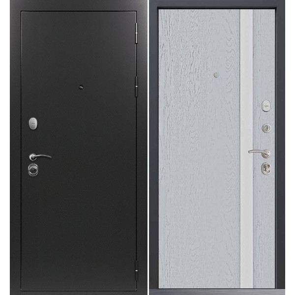 Входная дверь Command Doors Патриот графит 6S Альберо Браш