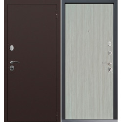 Входная дверь Command Doors Патриот медный антик 00 Белая лиственница