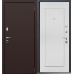 Входная дверь Command Doors Патриот медный антик 38.02 Белый матовый