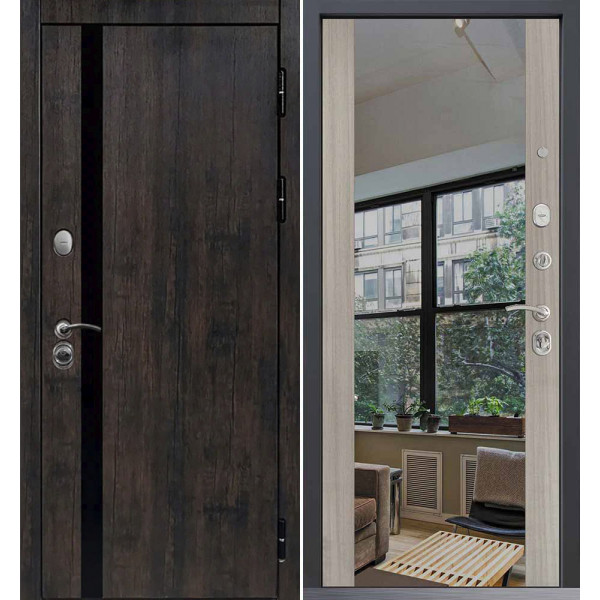 Входная дверь Command Doors Premier 3Z Белая Лиственница