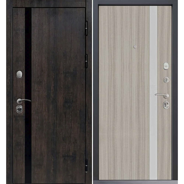 Входная дверь Command Doors Premier 6S Белая Лиственница