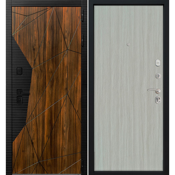 Входная дверь Command Doors Shellwood 00 Белая лиственница