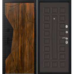 Входная дверь Command Doors Shellwood 01 Венге