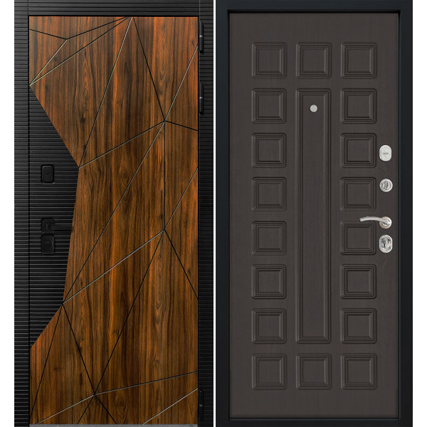 Входная дверь Command Doors Shellwood 01 Венге