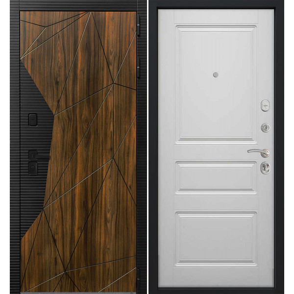 Входная дверь Command Doors Shellwood 02 Белый Матовый