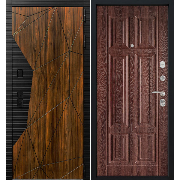 Входная дверь Command Doors Shellwood 15 Дуб коньяк