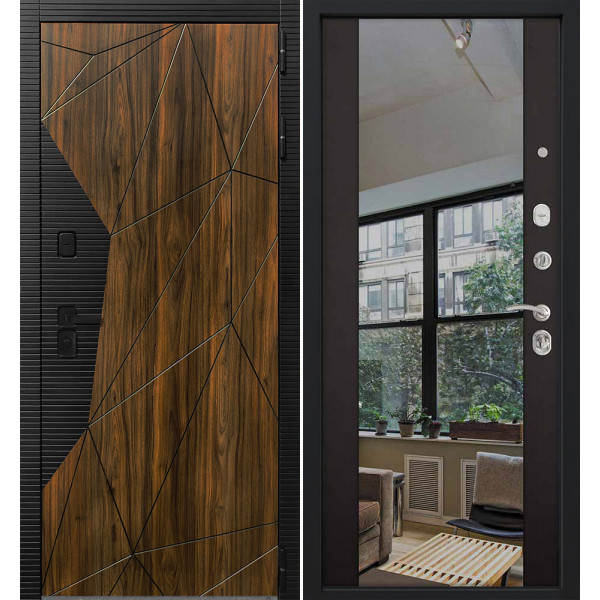 Входная дверь Command Doors Shellwood 3Z Венге