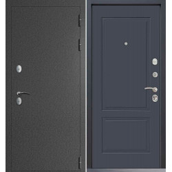 Входная дверь Command Doors Сибирь термо графит букле 05 Графит Серый