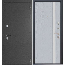 Входная дверь Command Doors Сибирь термо графит букле 6S Альберо Браш