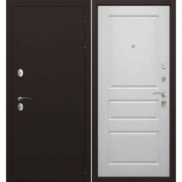 Входная дверь Command Doors Сибирь термо 02 Белый Матовый