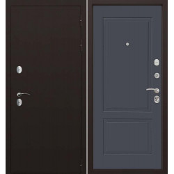 Входная дверь Command Doors Сибирь термо 05 Графит Серый