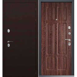 Входная дверь Command Doors Сибирь термо 15 Дуб коньяк